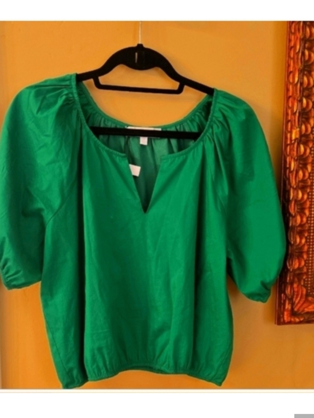 Anhtropologie Green Top Size M